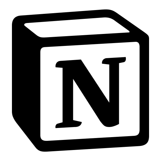 Notion logo - without background