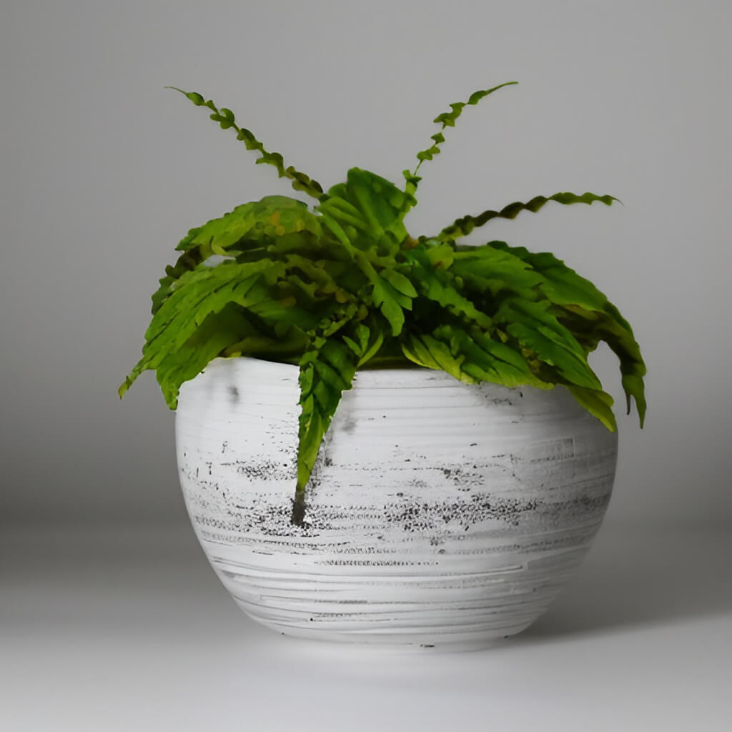 A decorative artificial plant